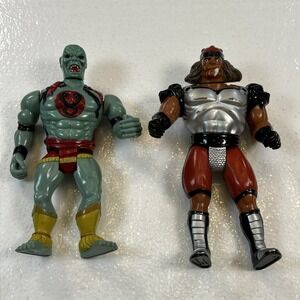 Vintage 1985 Thundercats LJN Toys Mumm Ra and Grune The Destroyer figures Lot